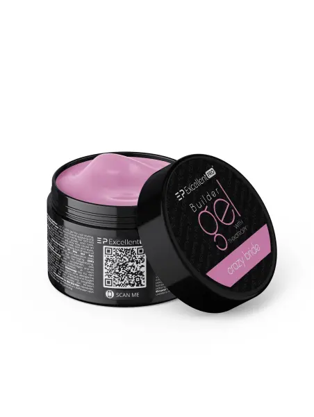 Excellent PRO Builder Gel With Thixotropy Crazy Bride 15g