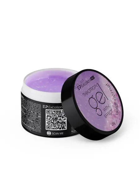 Excellent PRO Thixotropy gel with effect Violet Comet 15g
