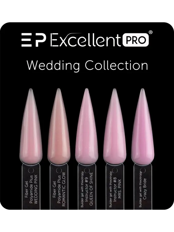 Excellent PRO Fiber Gel Polyamide Plus WEDDING PINK 15g