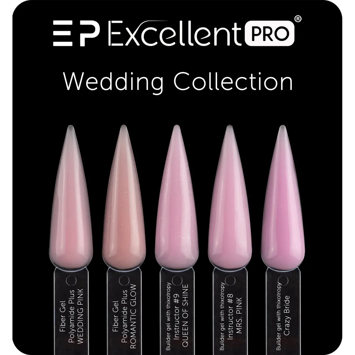 Excellent PRO Fiber Gel Polyamide Plus WEDDING PINK 50g