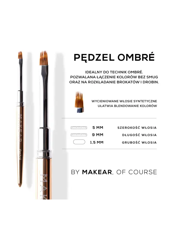 Pędzel Ombre