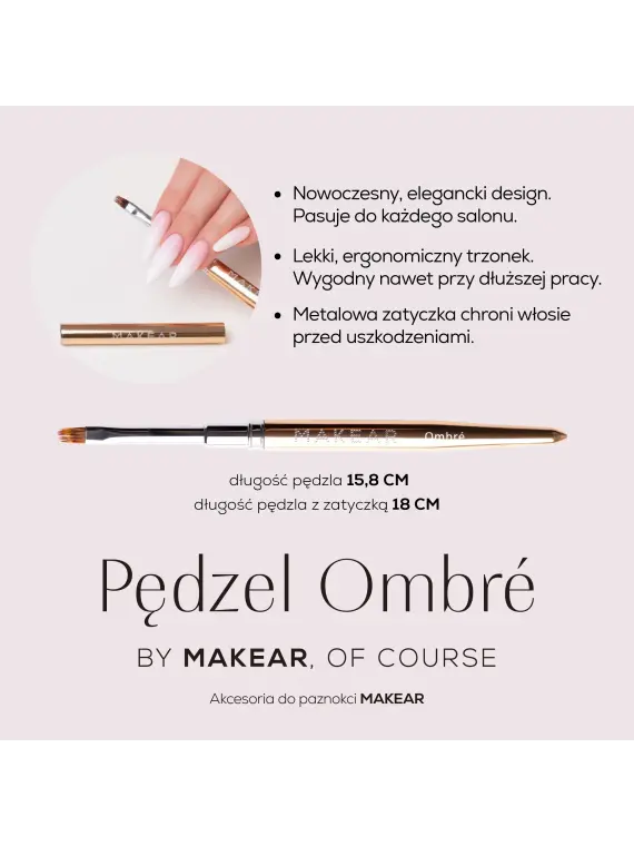 Pędzel Ombre