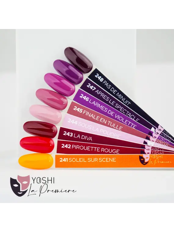 Lakier Hybrydowy UV LED Larmes de Violette 6 ml – 246