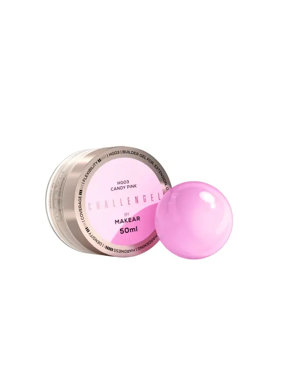 Challengel Candy Pink HG03 - żel budujący 50 ml