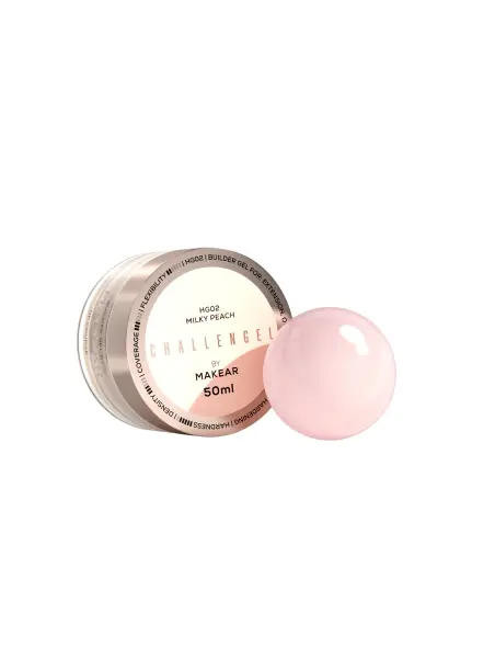 Challengel Milky Peach HG02 - żel budujący 50 ml