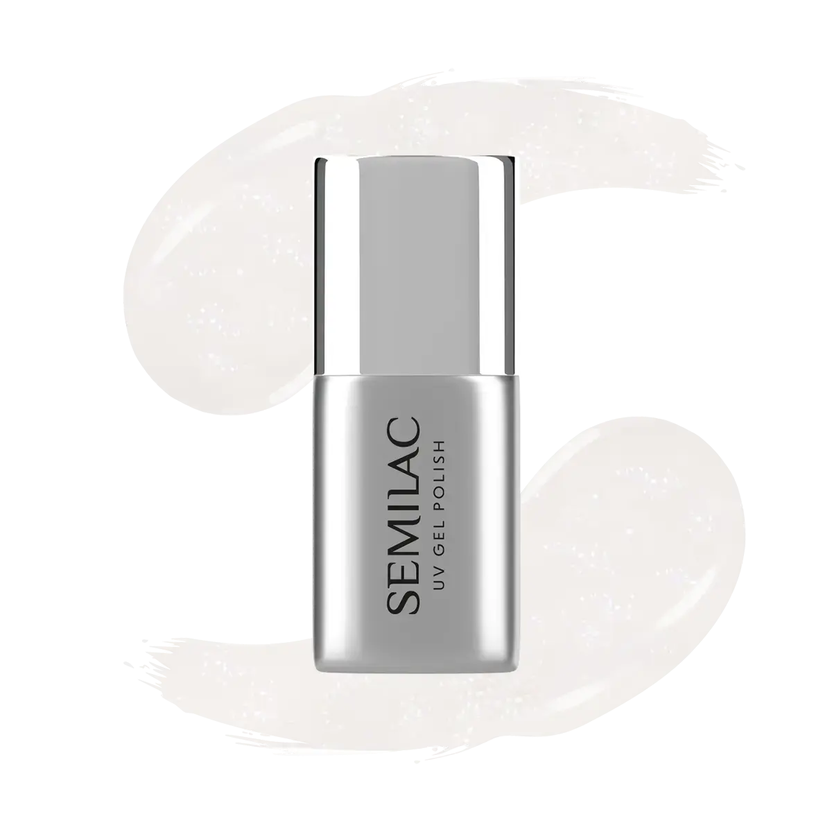 T32 Semilac Top do lakierów hybrydowych No Wipe Milky Dust 7 ml