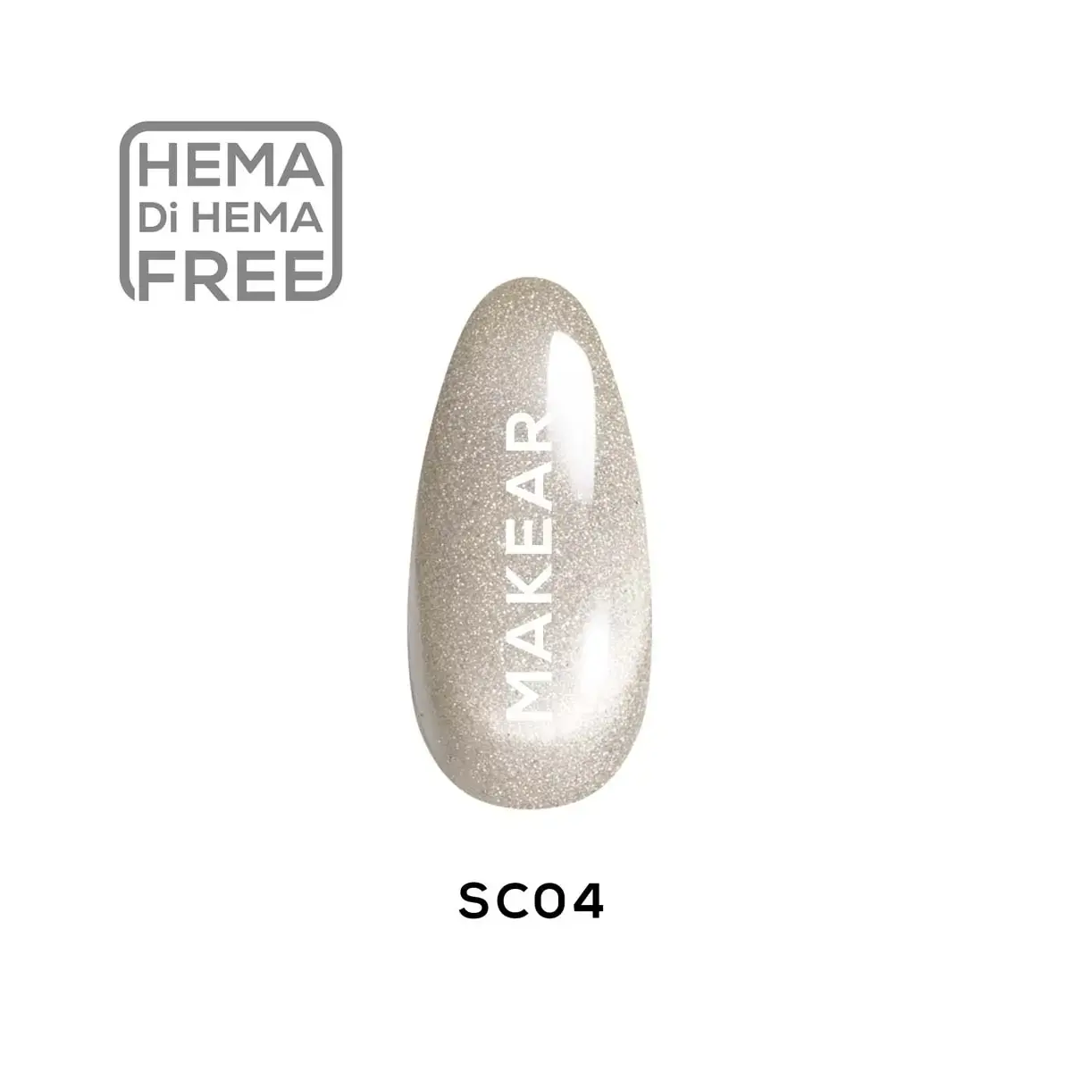 SC04 Lakier hybrydowy Makear 8ml