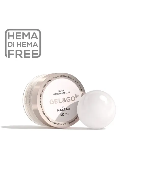 Gel&Go Up Marshmallow GU02 - żel budujący 50 ml