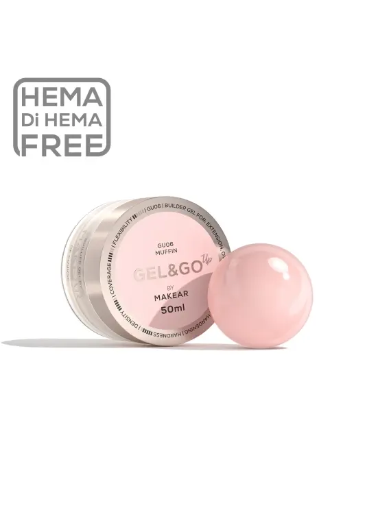 Gel&Go Up Muffin GU06 - żel budujący 50 ml