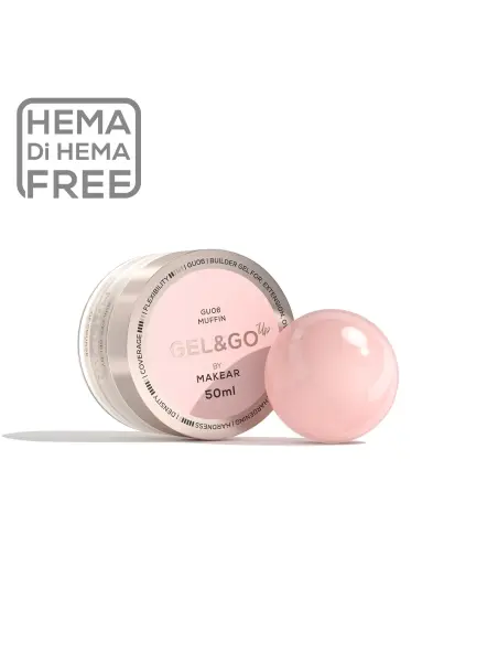 Gel&Go Up Muffin GU06 - żel budujący 50 ml