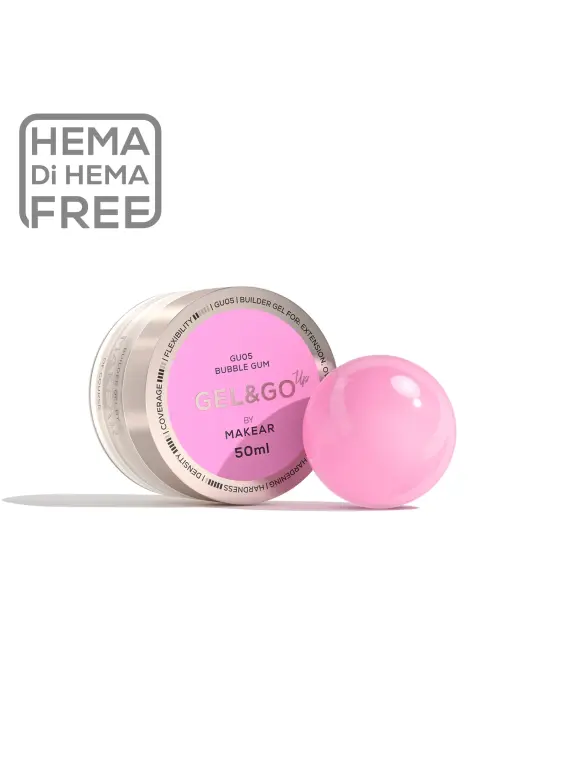 Gel&Go Up Bubble Gum GU05 - żel budujący 50 ml