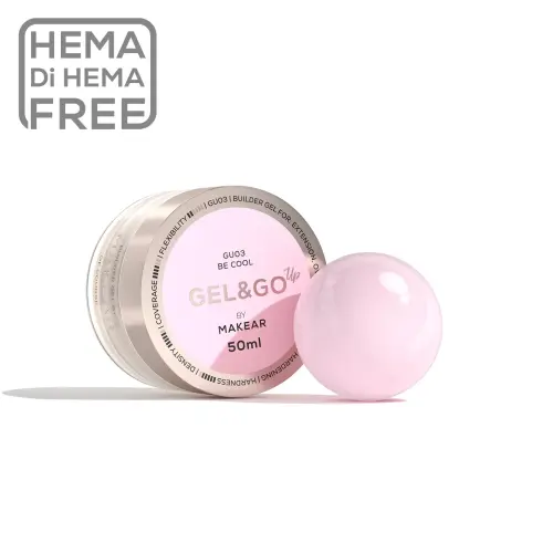 Gel&Go Up Be Cool GU03 - żel budujący 50 ml