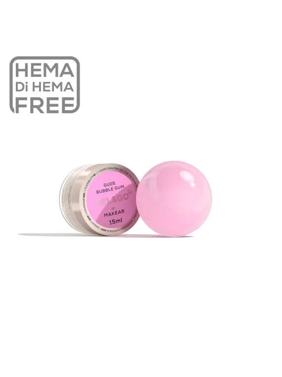 Gel&Go Up Bubble Gum GU05 - żel budujący 15 ml