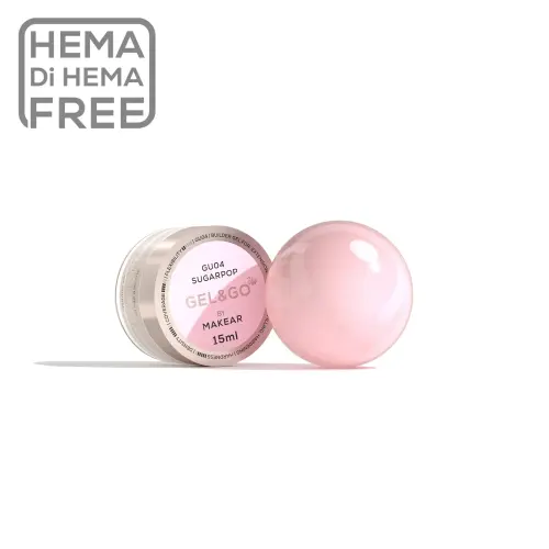 Gel&Go Up Sugarpop GU04 - żel budujący 15 ml
