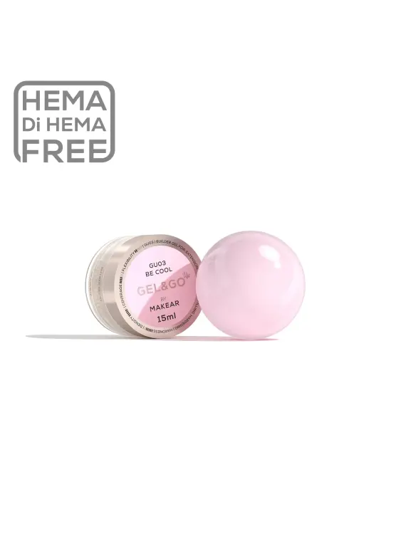 Gel&Go Up Be Cool GU03 - żel budujący 15 ml