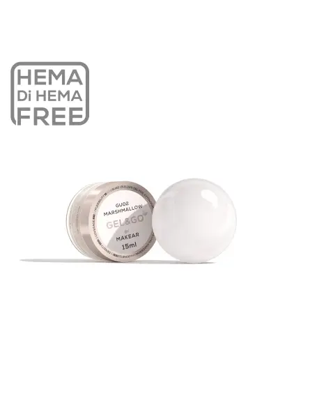 Gel&Go Up Marshmallow GU02 - żel budujący 15 ml