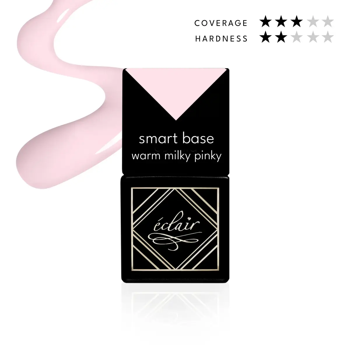 Smart Base WARM MILKY PINKY 7ml - baza hybrydowa