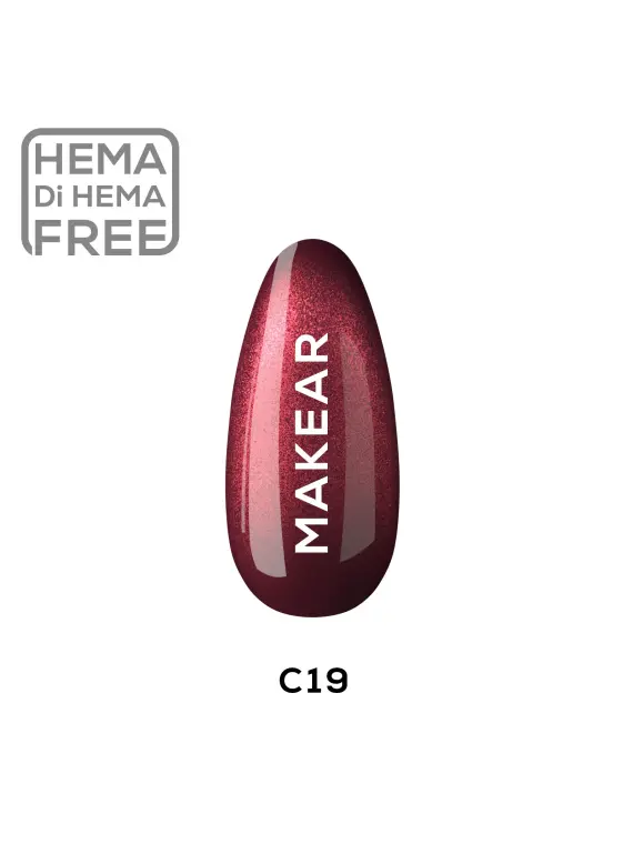 C19 Lakier hybrydowy Makear 8 ml