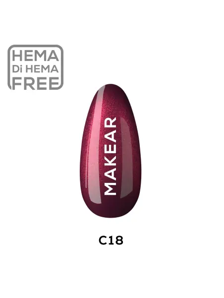 C18 Lakier hybrydowy Makear 8 ml