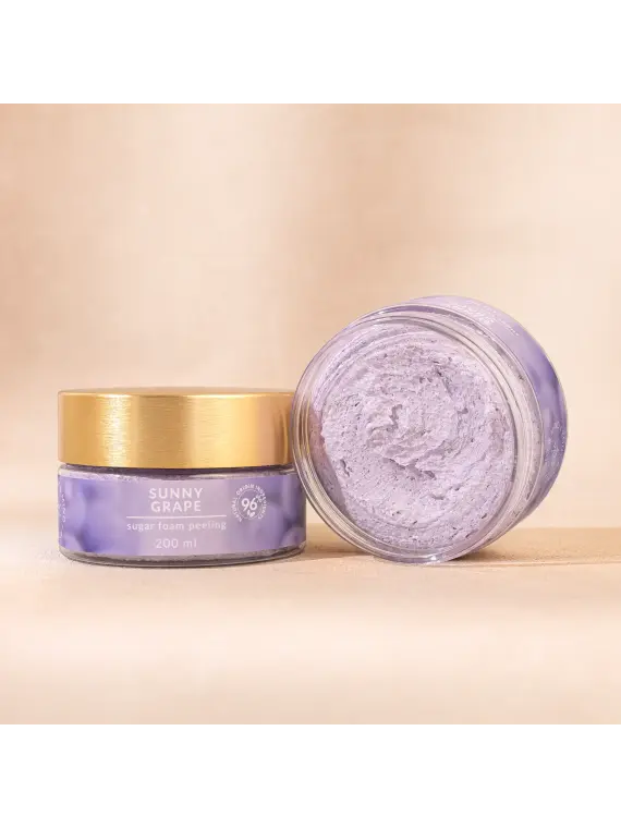 Sunny Grape SUGAR FOAM PEELING 200ml - cukrowy peeling do ciała