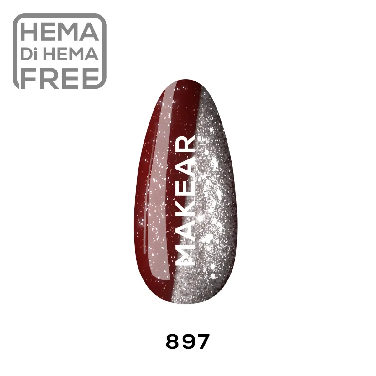 897 Lakier hybrydowy Makear 8 ml