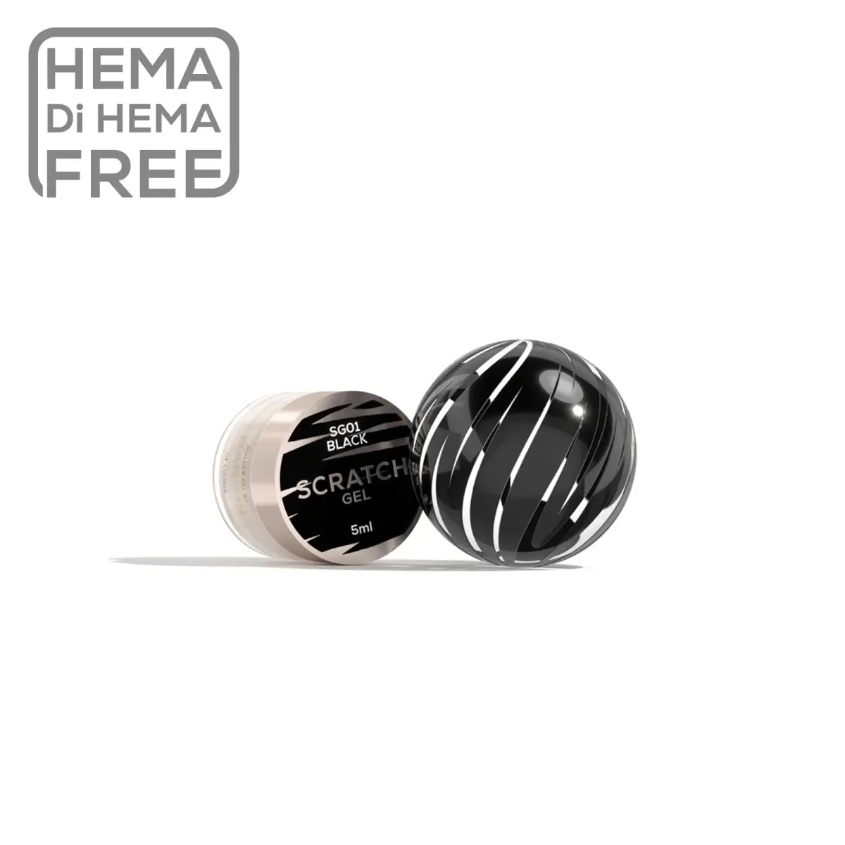 Scratch Gel Black SG01 5 ml