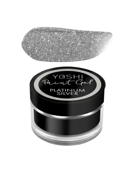 Paint Gel UV LED 5 ml – Platinum Silver