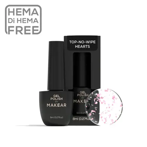 Top no wipe hearts Makear 8 ml
