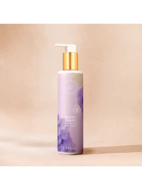 Sunny Grape RICH CREAM 250ml - odżywczy krem do ciała