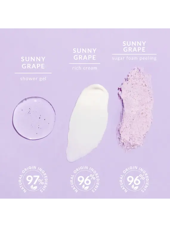 Sunny Grape RICH CREAM 250ml - odżywczy krem do ciała