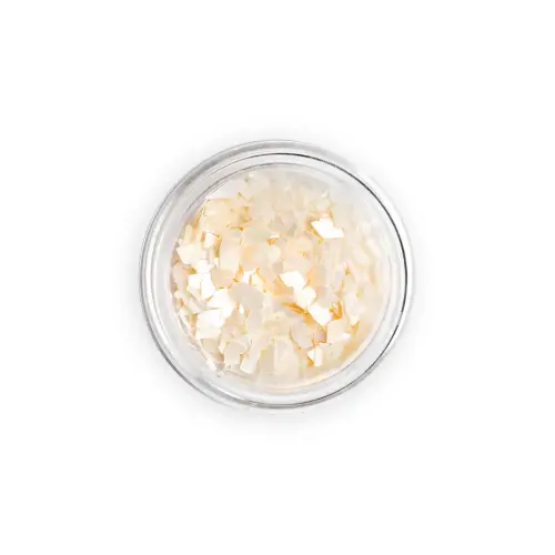kruszone muszle VANILLA SHELL - ozdoby na paznokcie