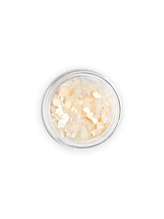 kruszone muszle VANILLA SHELL - ozdoby na paznokcie