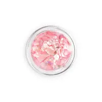 kruszone muszle PINK SHELL - ozdoby na paznokcie