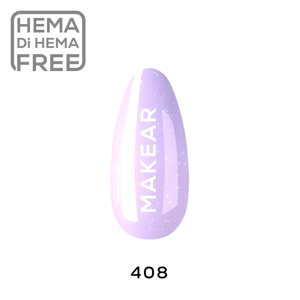408 Lakier hybrydowy MAKEAR 8 ml