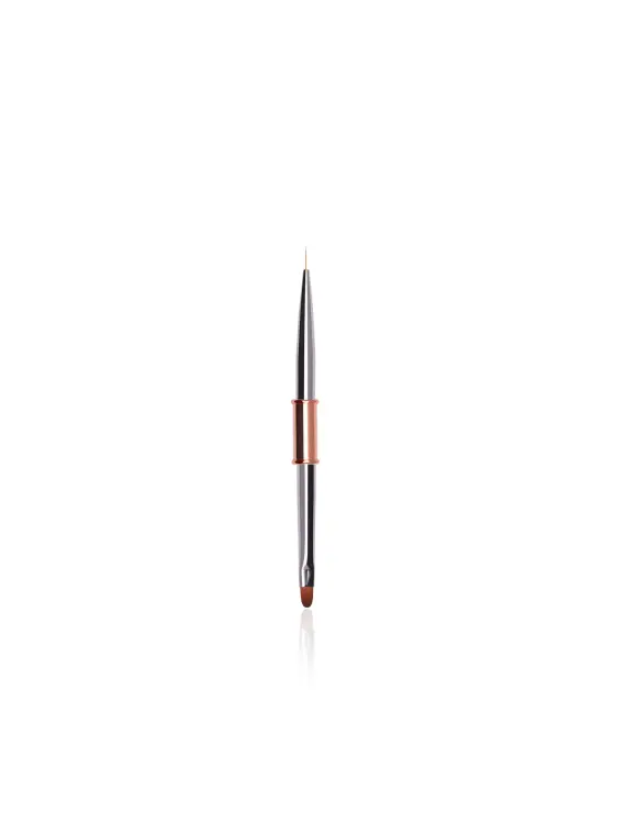 Pędzelek do paznokci DUO BRUSH OVAL/ART 9mm