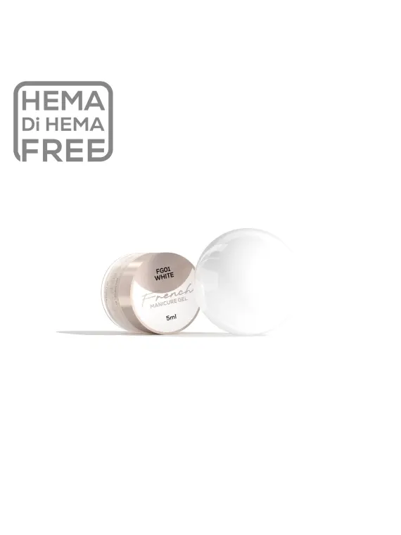 French Manicure Gel White Makear FG01 5 ml