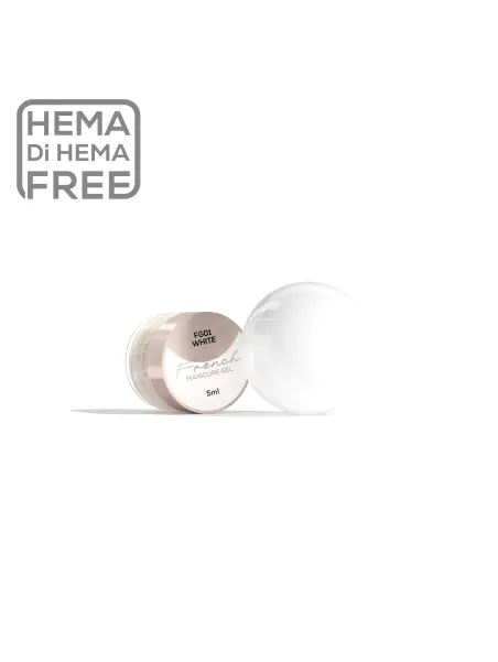 French Manicure Gel White Makear FG01 5 ml
