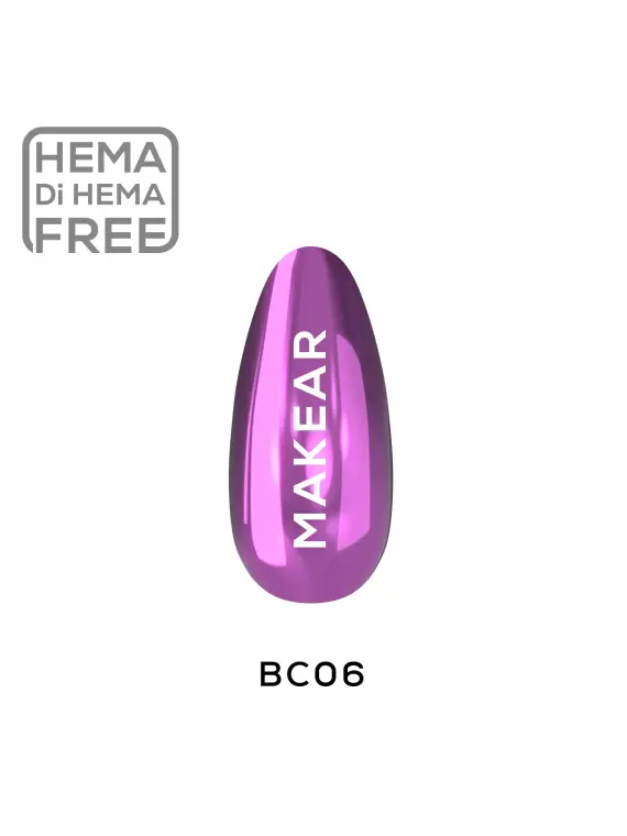 Pyłek w Płynie Chrome Violet MAKEAR BC06 5 ml