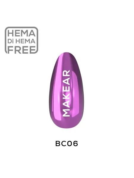 Pyłek w Płynie Chrome Violet MAKEAR BC06 5 ml