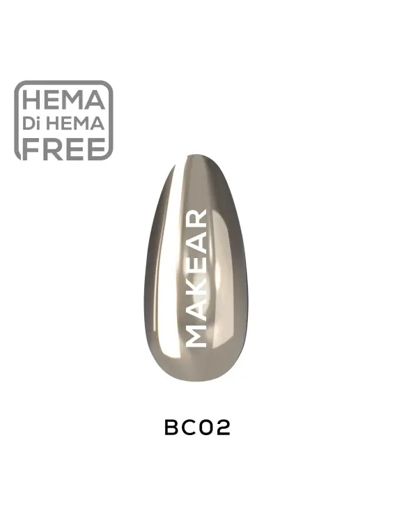 Pyłek w Płynie Chrome Platinum MAKEAR BC02 5 ml