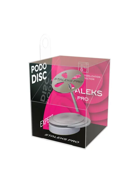 STALEKS EXPERT PODODISC M Dysk do pedicure z wymiennymi pilnikami, 180 grit 20 mm (5 szt.)
