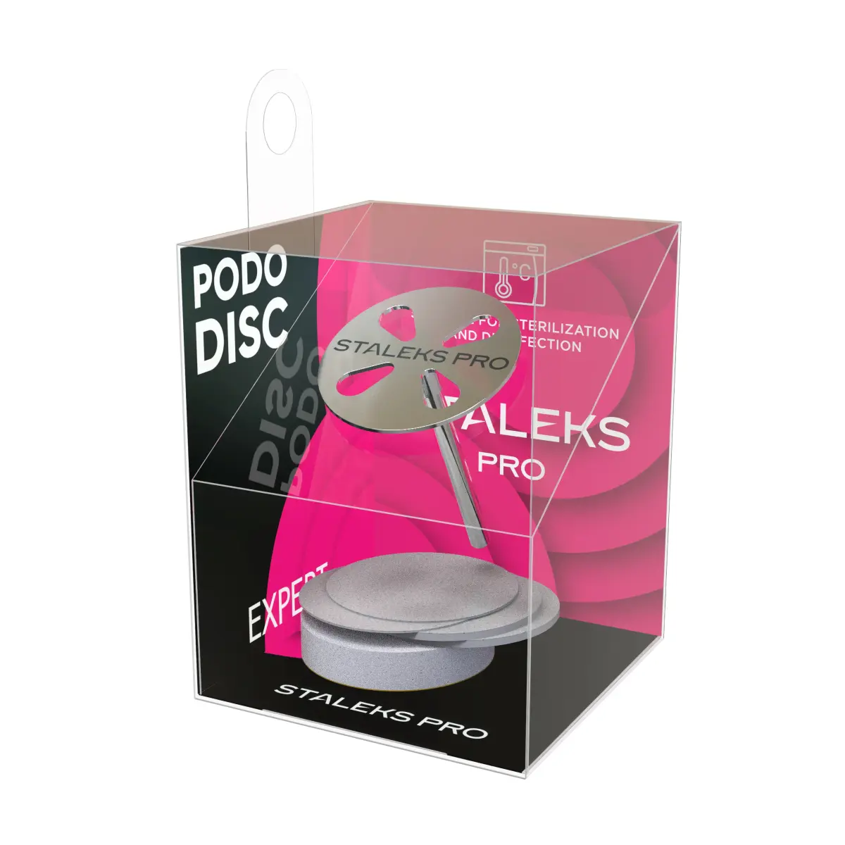STALEKS EXPERT PODODISC M Dysk do pedicure z wymiennymi pilnikami, 180 grit 20 mm (5 szt.)