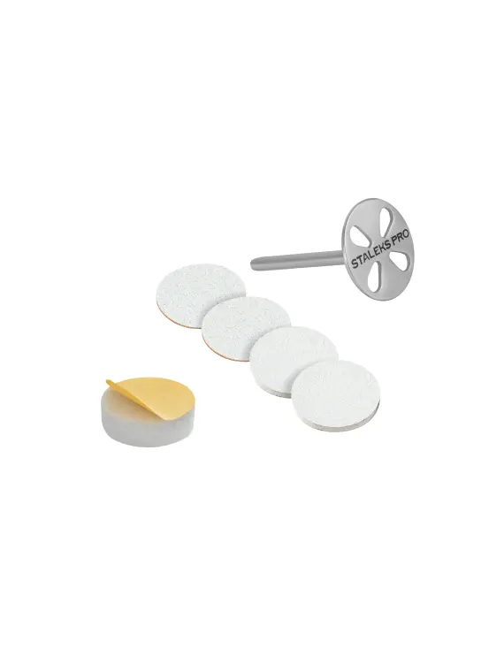 STALEKS EXPERT PODODISC M Wydłużony dysk do pedicure ze wymiennymi pilnikami, 180 grit 20 mm (5 szt.)