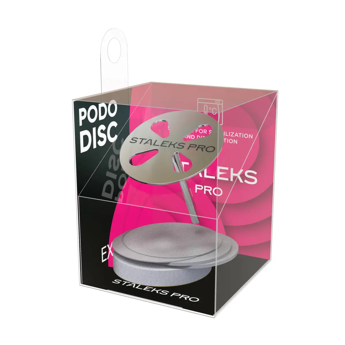 STALEKS EXPERT PODODISC L Dysk do pedicure z wymiennymi pilnikami, 180 gritt 25 mm (5 szt.)