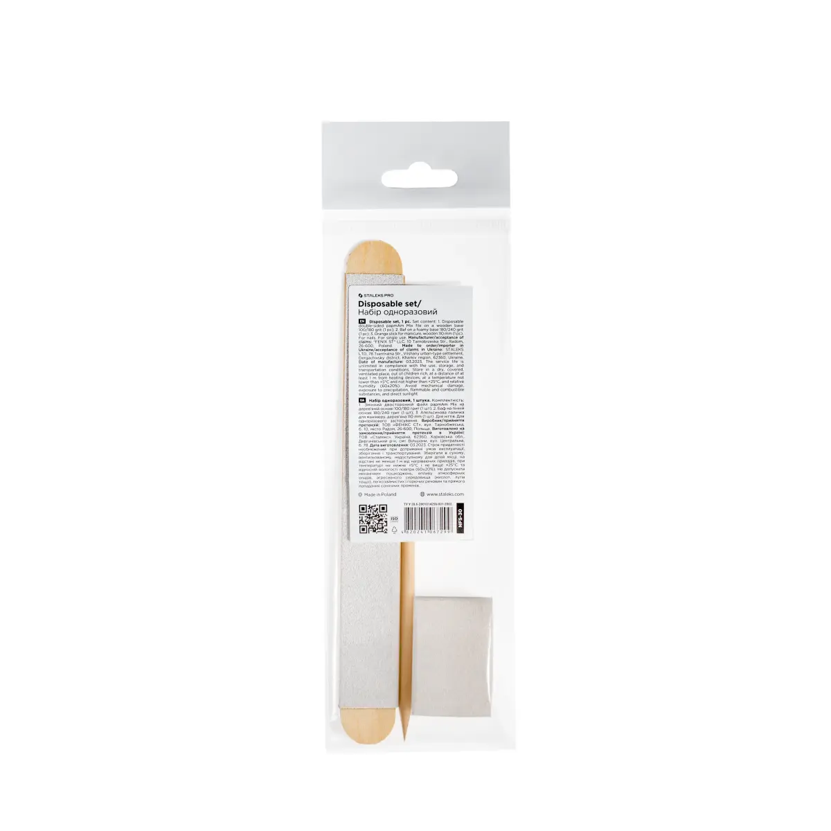 STALEKS EXPERT 30 set Jednorazowy zestaw do paznokci
