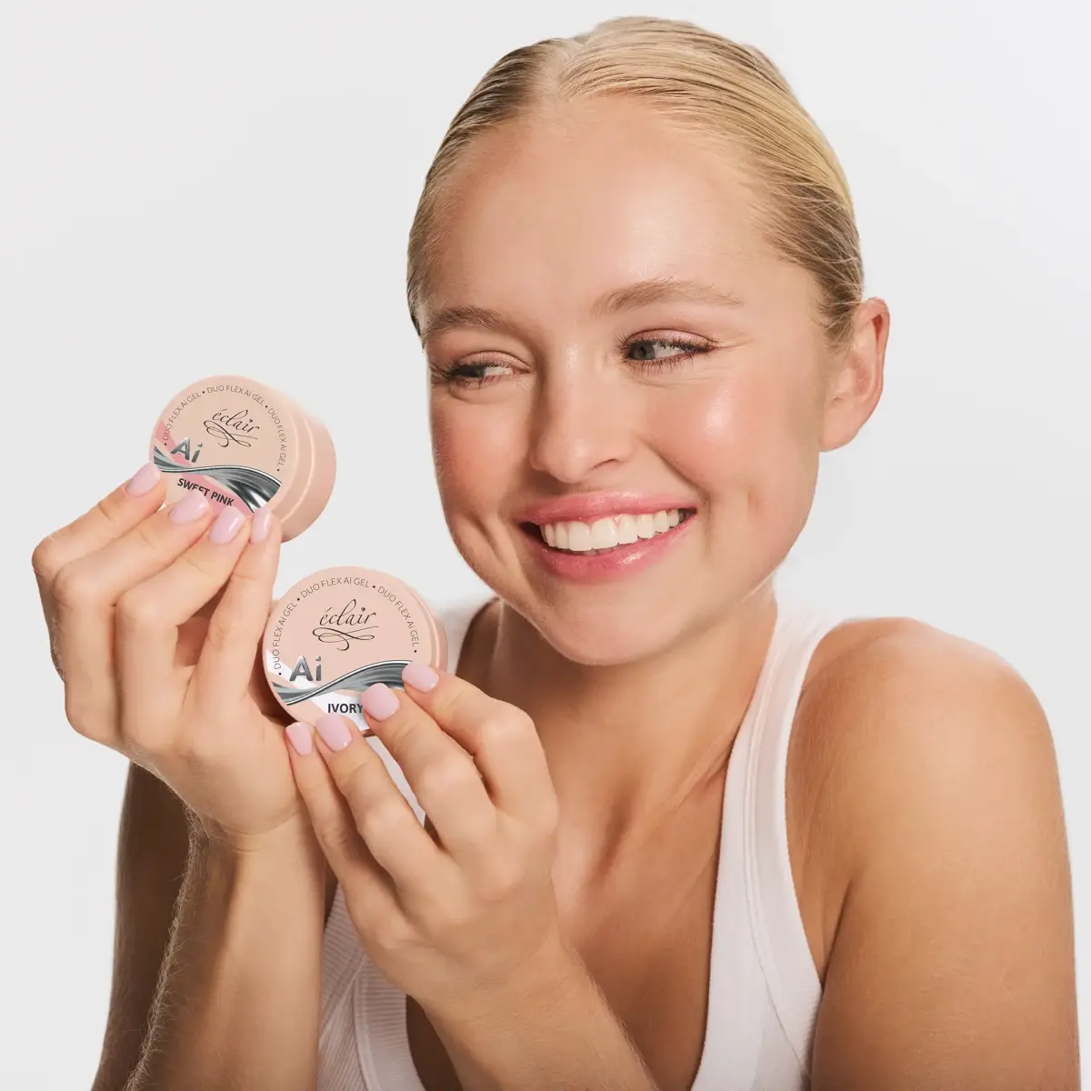 Duo Flex AI Gel SWEET PINK - żel budujący do paznokci 15g