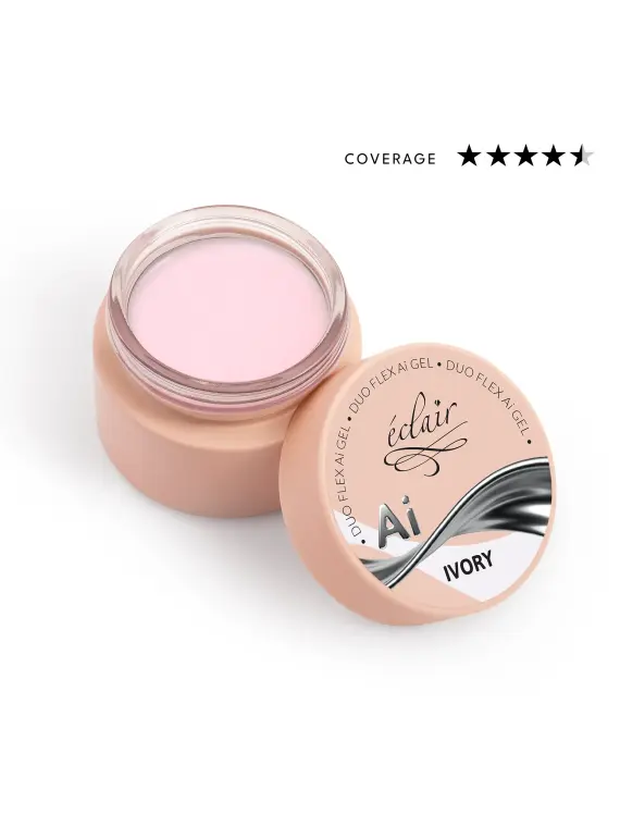 Duo Flex AI Gel IVORY - żel budujący do paznokci 50g