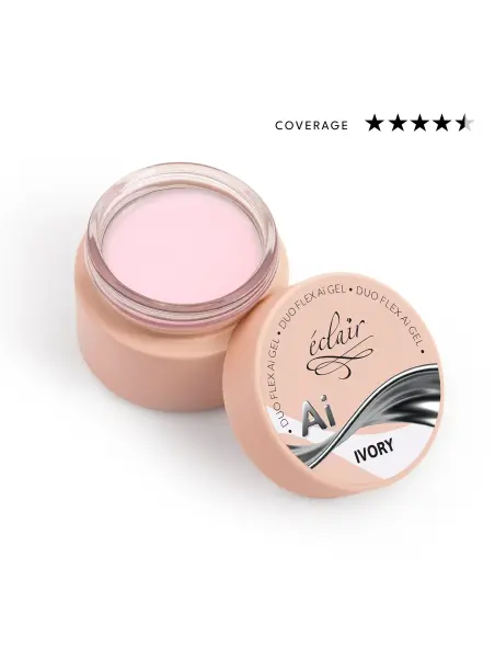 Duo Flex AI Gel IVORY - żel budujący do paznokci 50g