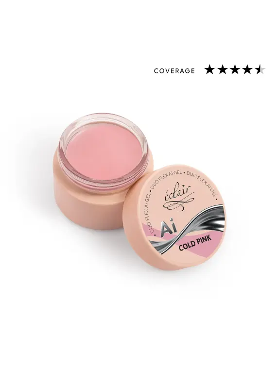 Duo Flex AI Gel COLD PINK - żel budujący do paznokci 15g
