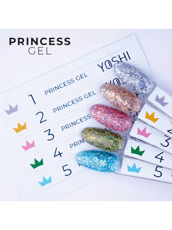 Princess Gel UV LED No1 SILVER 5g